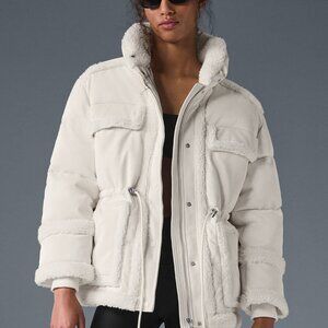 Alo Yoga Ice Breaker Puffer Jacket Ivory